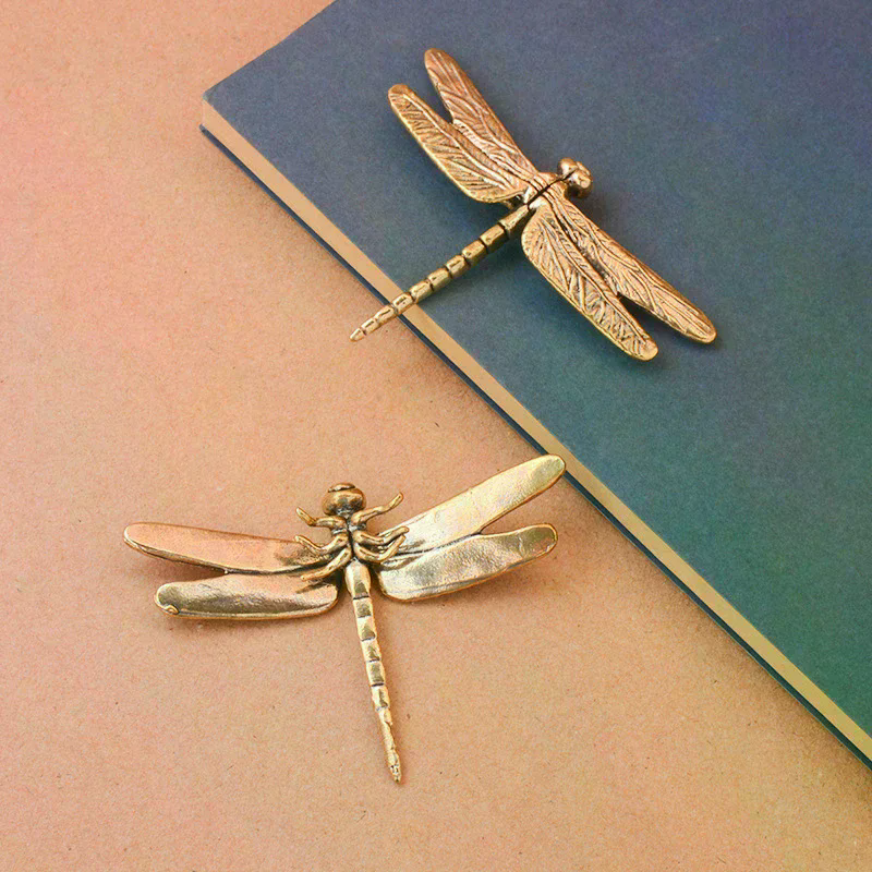 Vintage Collectible And Vintage Dolls - Simulation Brass Praying Mantis Ornament Ornaments