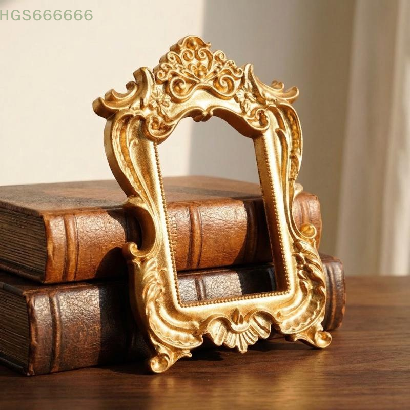 Collectible Vintage Photos - Vintage Gold 3D Memory Display Frame