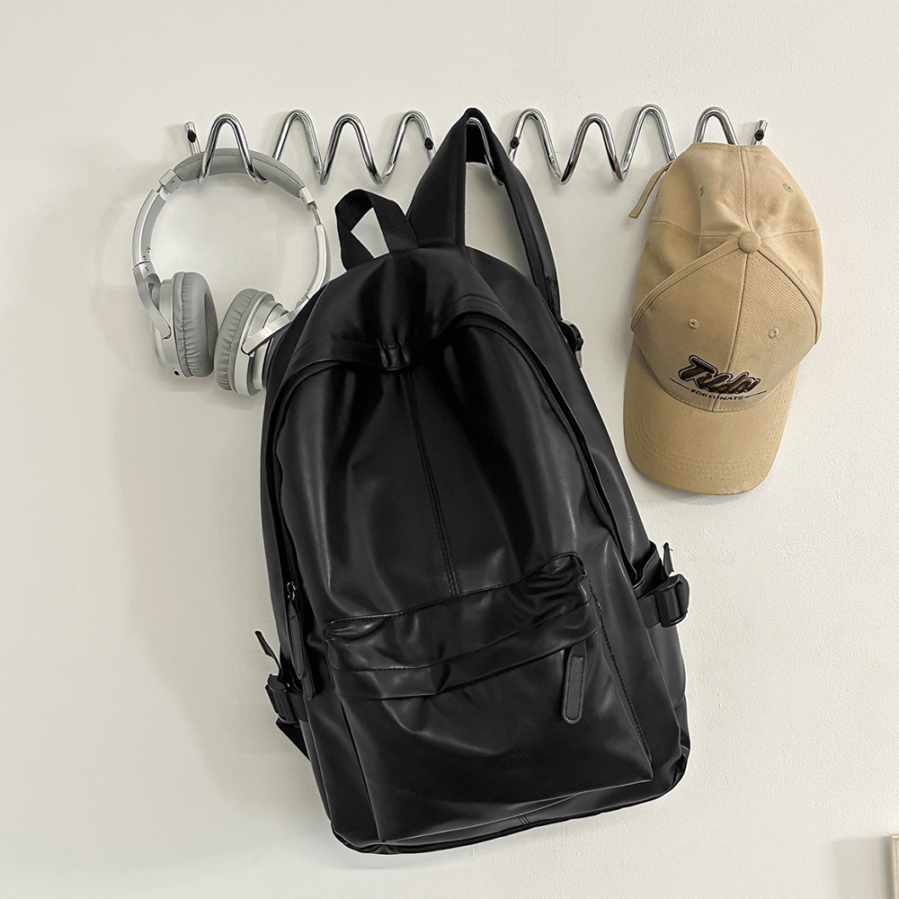 Vintage Zipper - Vintage Black Backpacks Men Women Couples