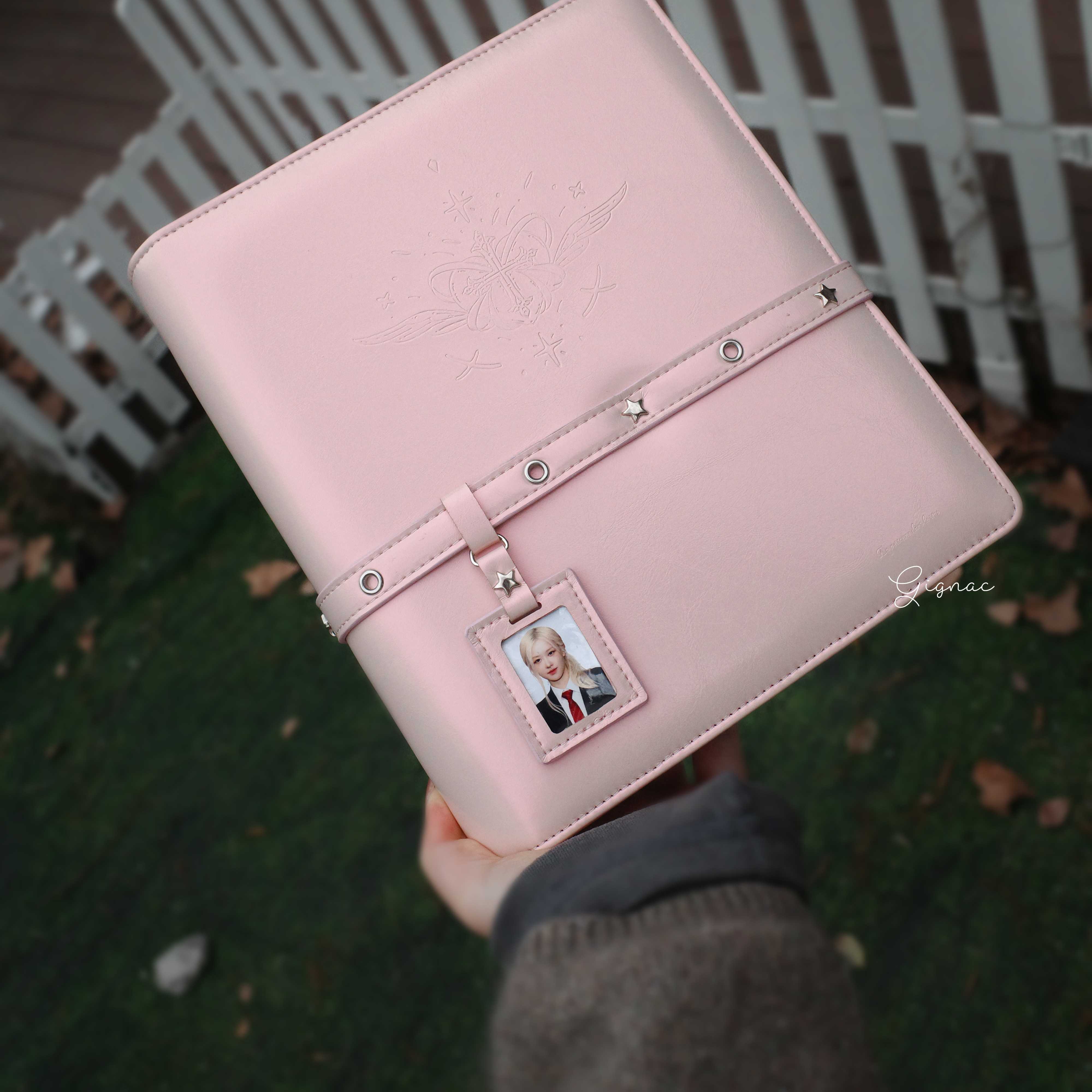 Polaroid Photo Album - Glitter Pink A5 Photocard Album –