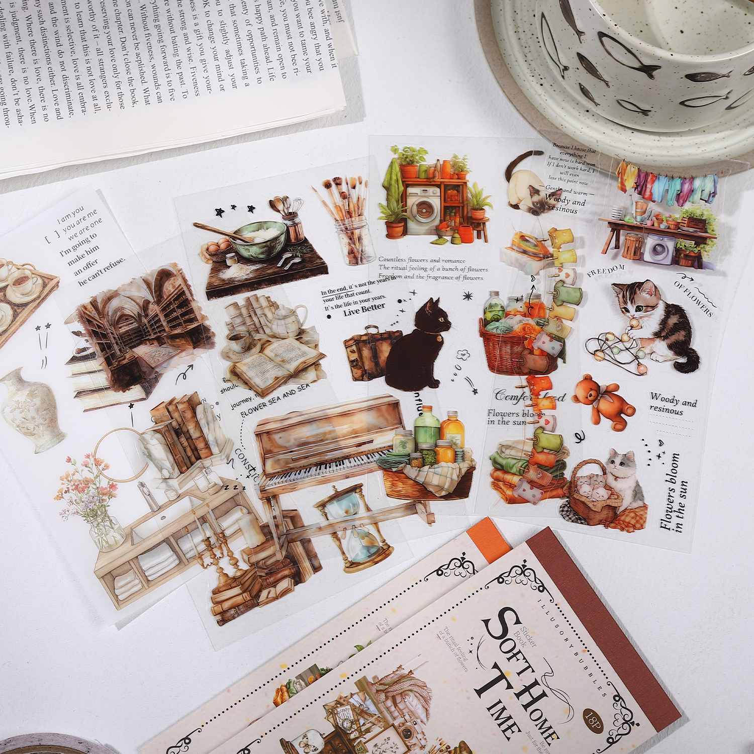 Soft Home Time Series Vintage  - Vintage Collectible Books reseña y precio
