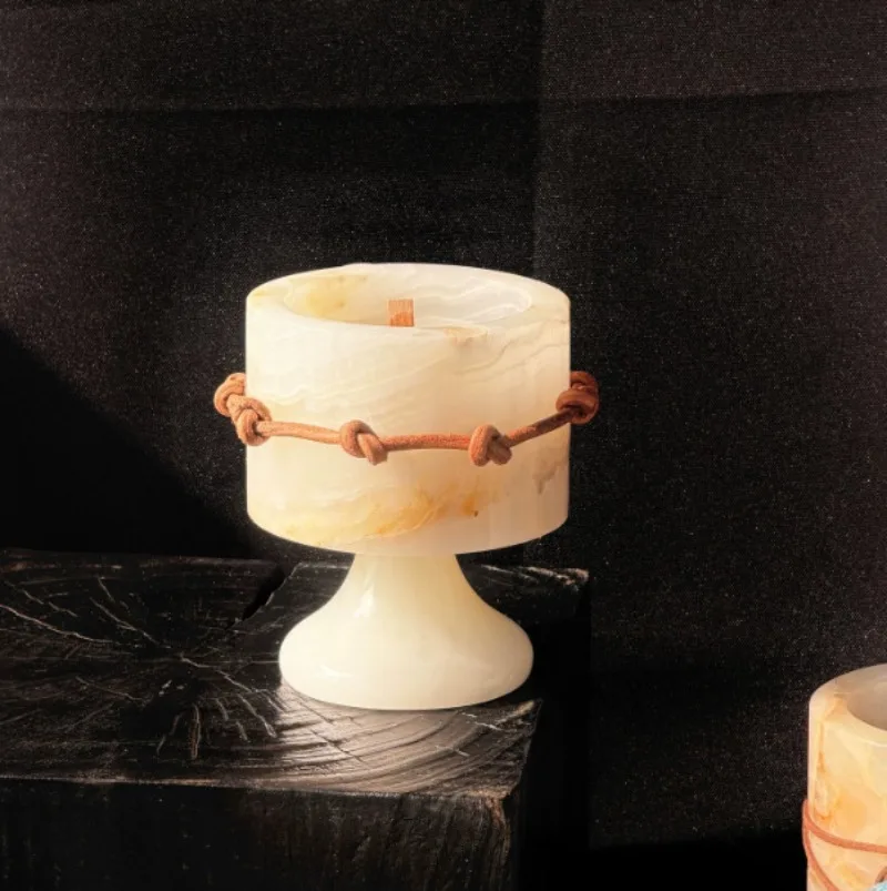 Nordic Amber Jade Candle Holde - Collectible Vintage Matches reseña y precio