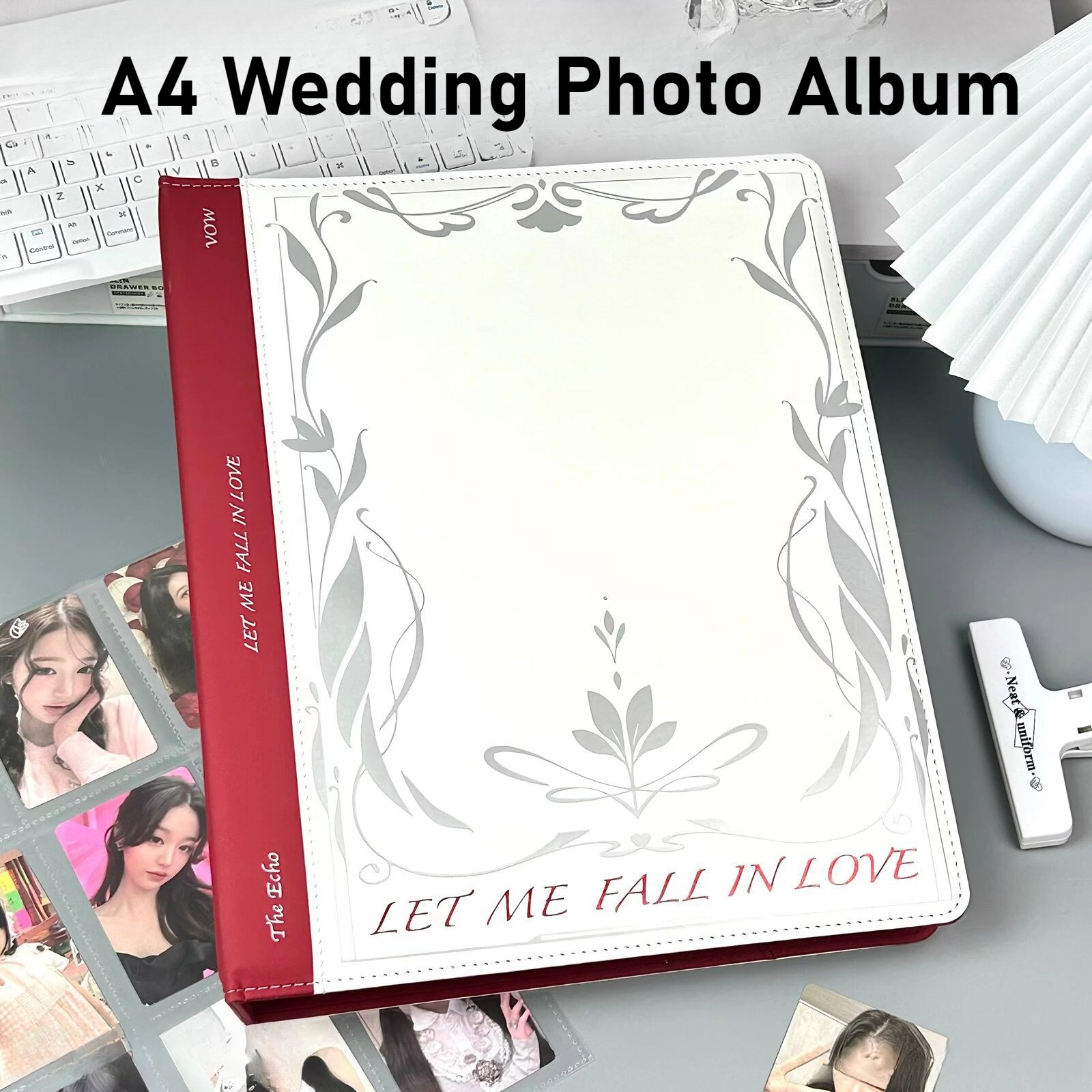Vintage Wedding PU Leather A4  - Collectible Vintage Photos reseña y precio