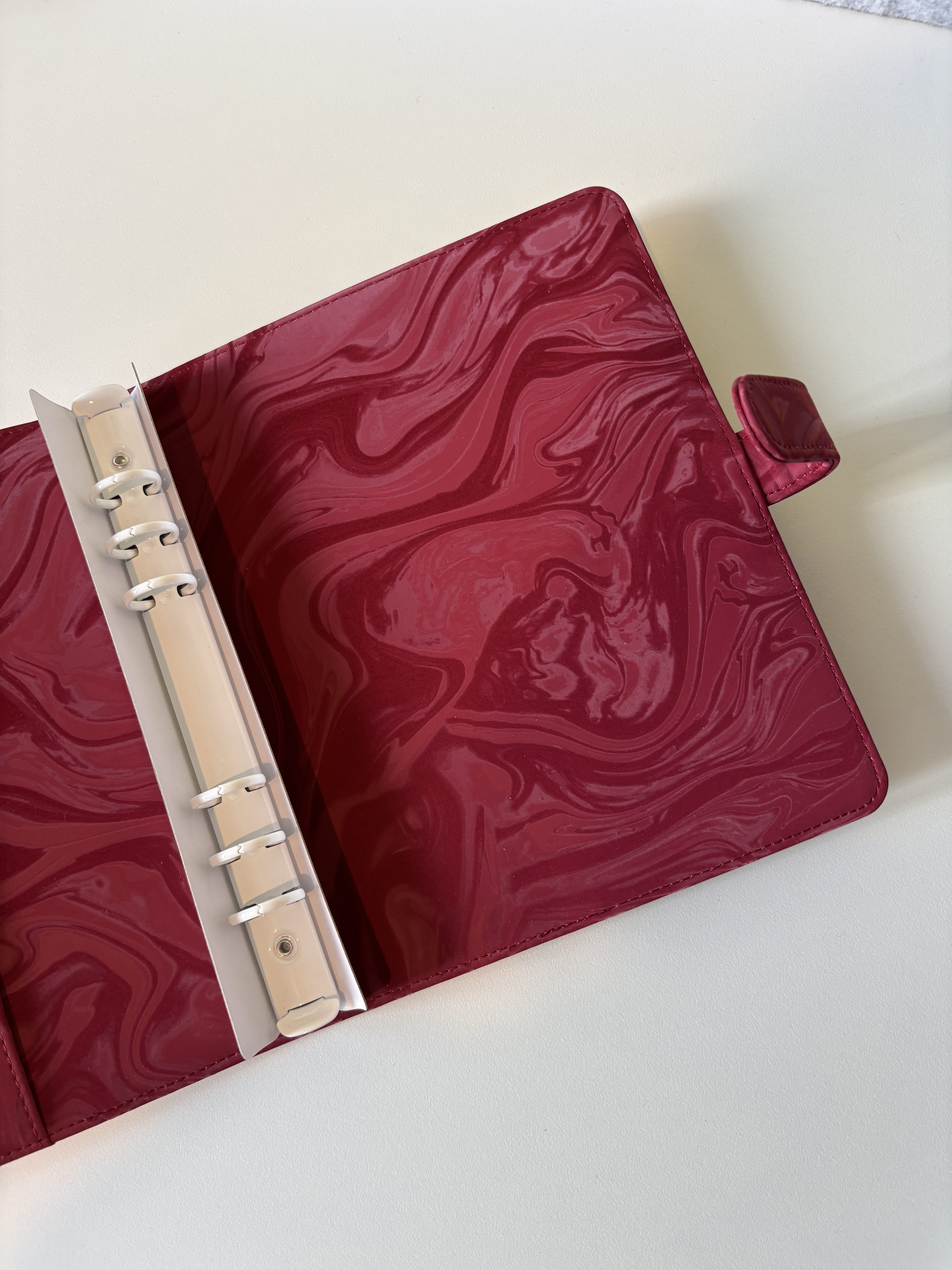Red Firework Pattern A5 Binder - Polaroid Photo Album reseña y precio