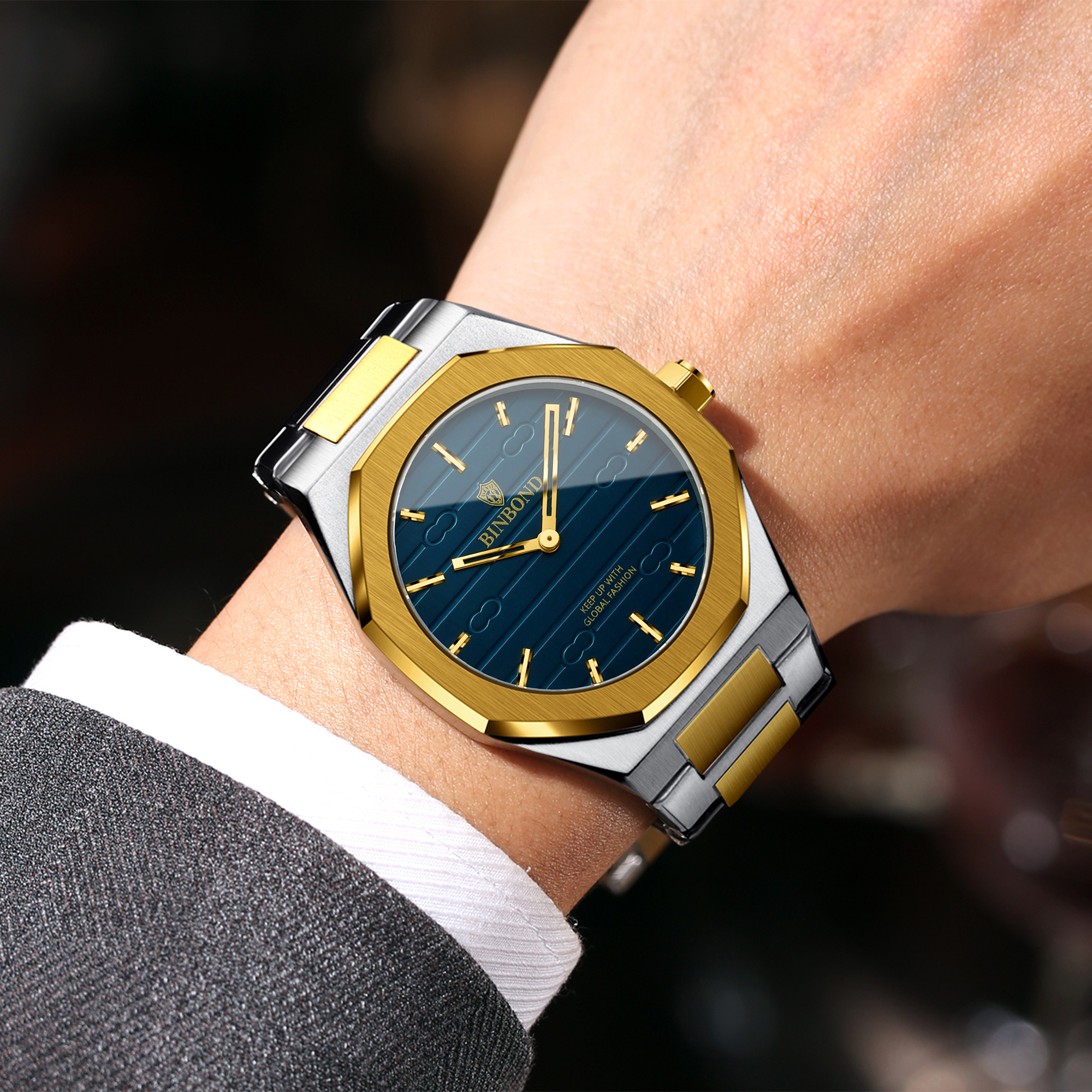 BINBOND Luxury Vintage Quartz  - Vintage Collectible Watches reseña y precio