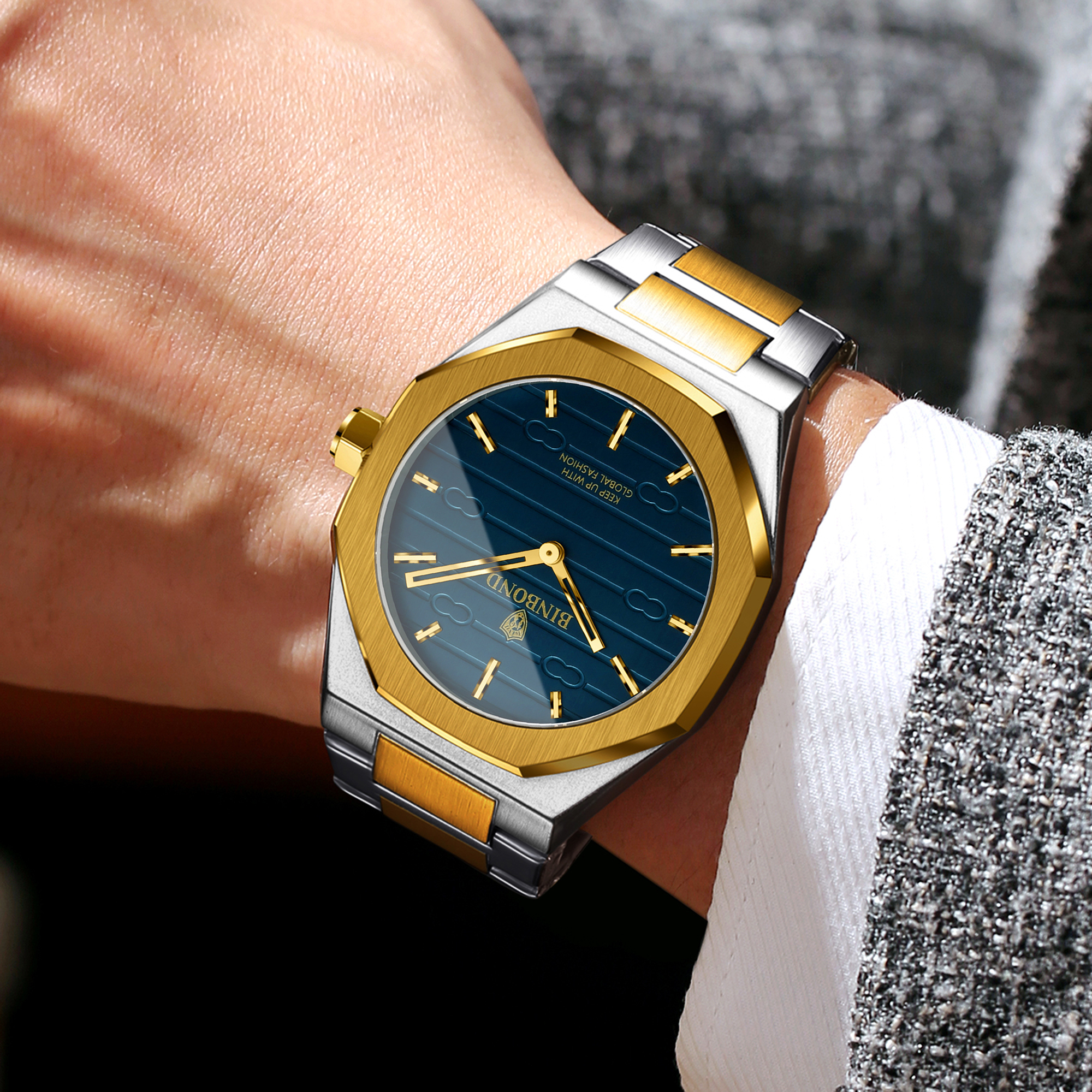 BINBOND Luxury Vintage Quartz  - Vintage Collectible Watches reseña y precio