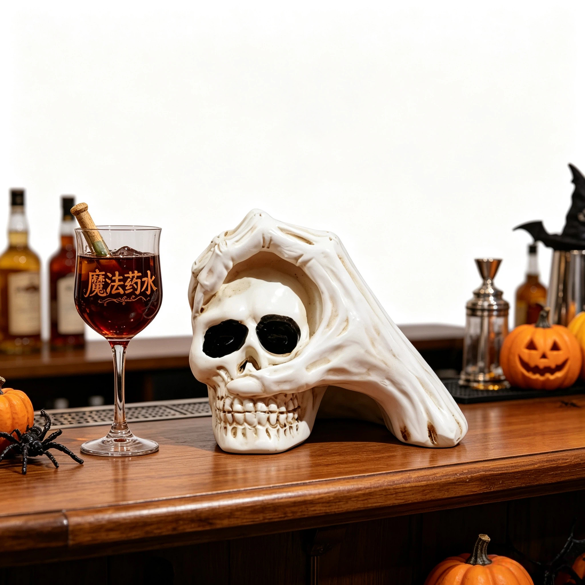 Halloween-Themed Resin Skeleto - Vintage Things Collection reseña y precio