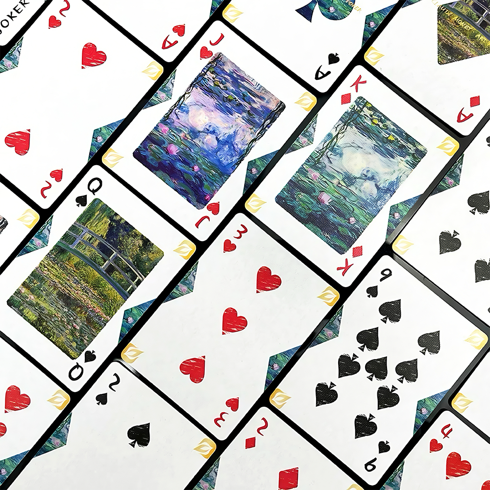 Artistic Oil Painting Series P - Vintage Collectible Playing Cards reseña y precio