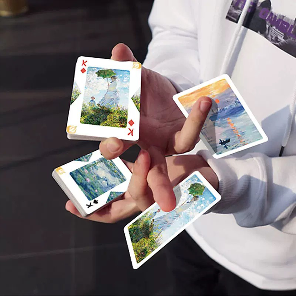 Artistic Oil Painting Series P - Vintage Collectible Playing Cards reseña y precio