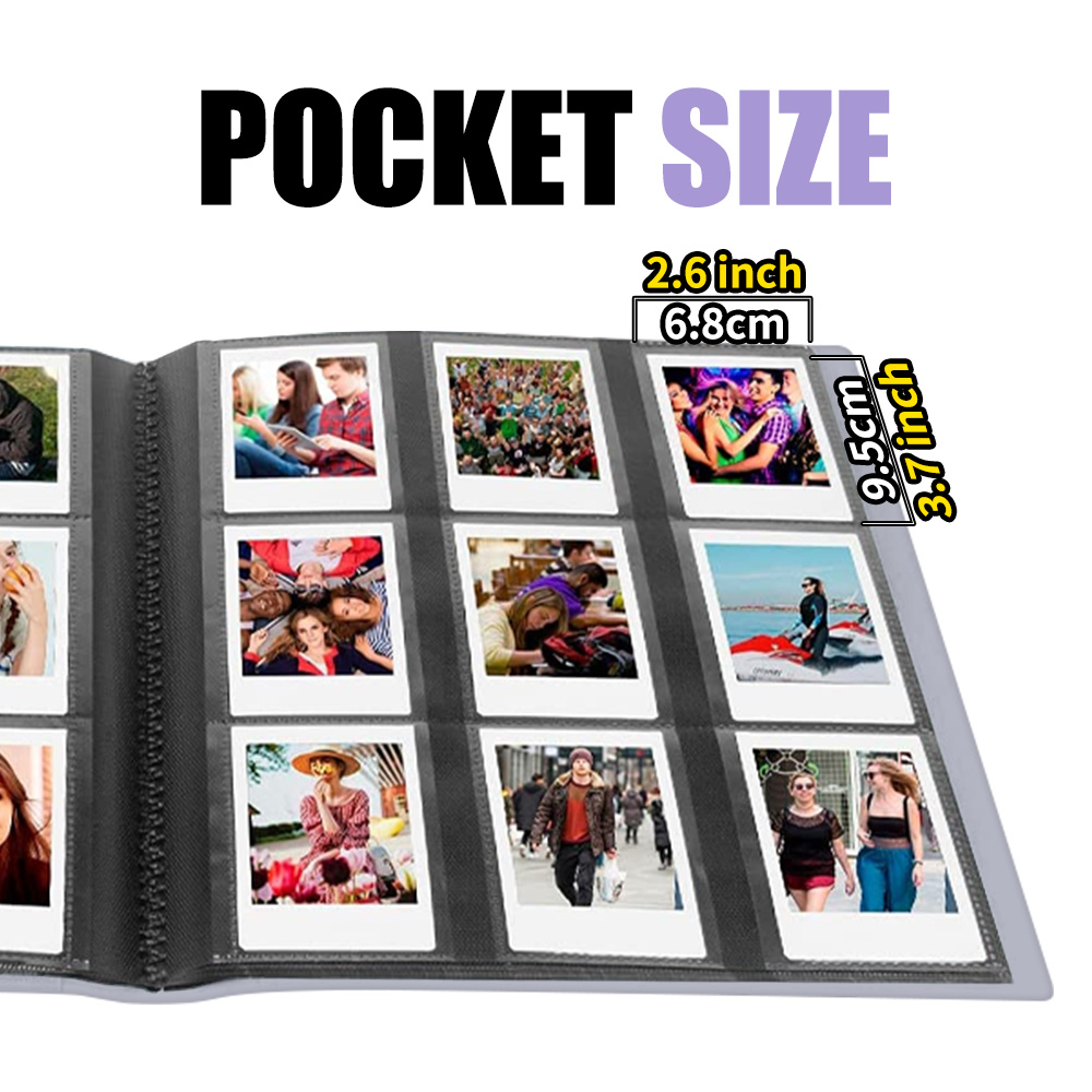 3 inches Printing Paper Purple - Polaroid Photo Album reseña y precio