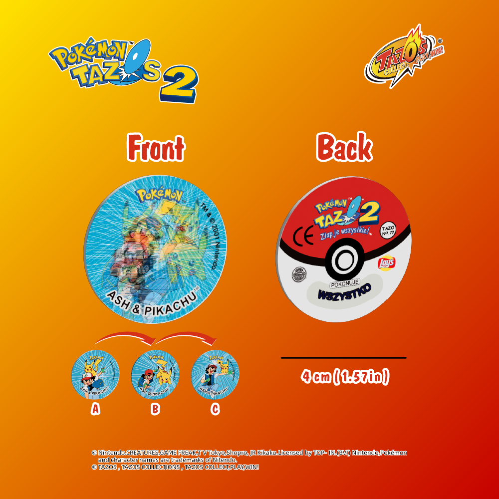 TAZOS Collections Pokemon 3D T - Vintage Pokemon Collectible reseña y precio