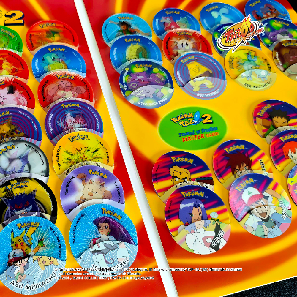 TAZOS Collections Pokemon 3D T - Vintage Pokemon Collectible reseña y precio