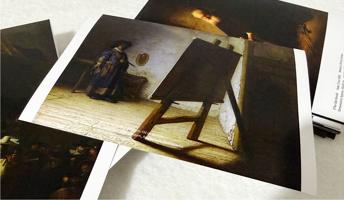 30Pcs Rembrandt Vintage Oil Pa - Collectible Vintage Greeting Cards reseña y precio