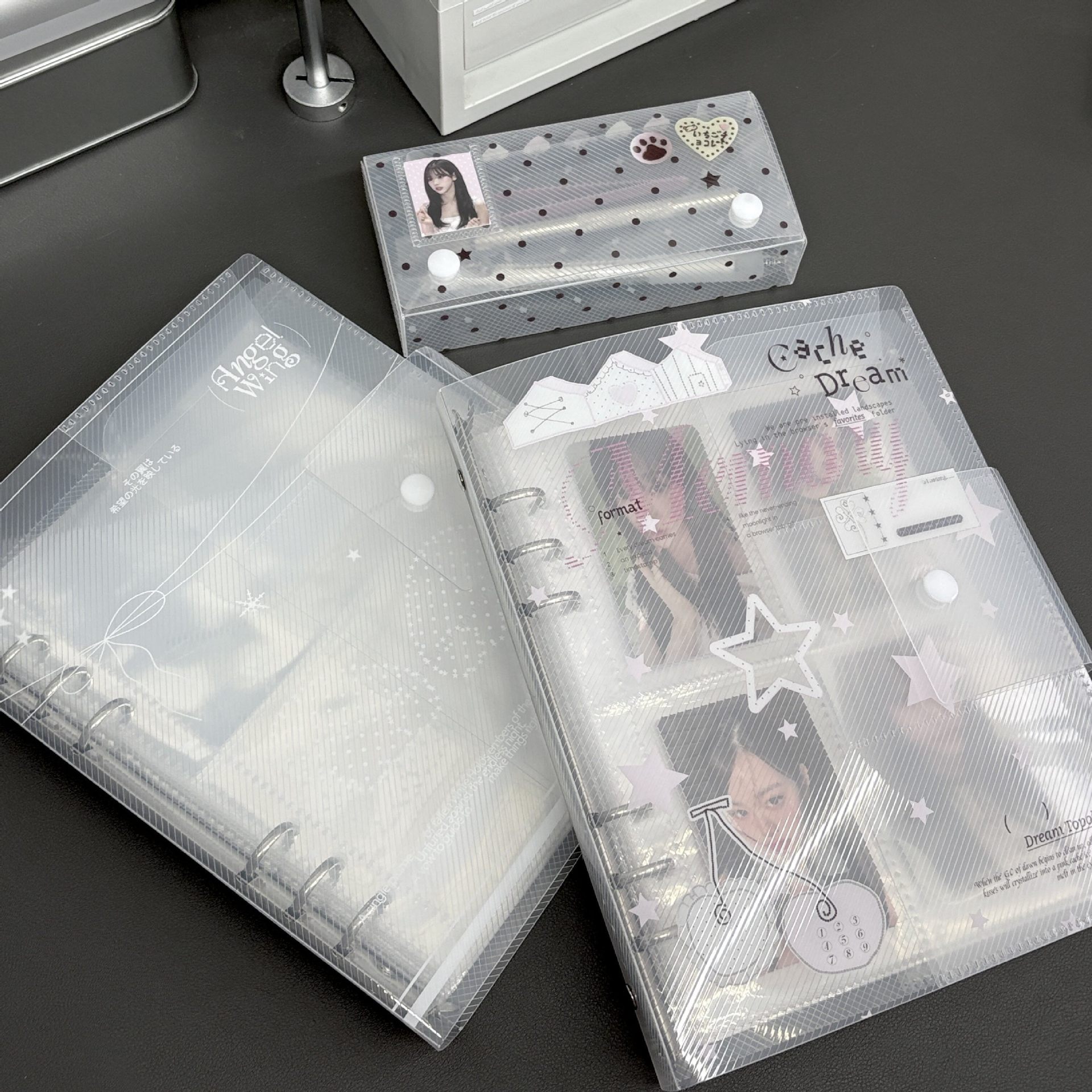 A5 4 Grid Card Storage Album P - Polaroid Photo Album reseña y precio