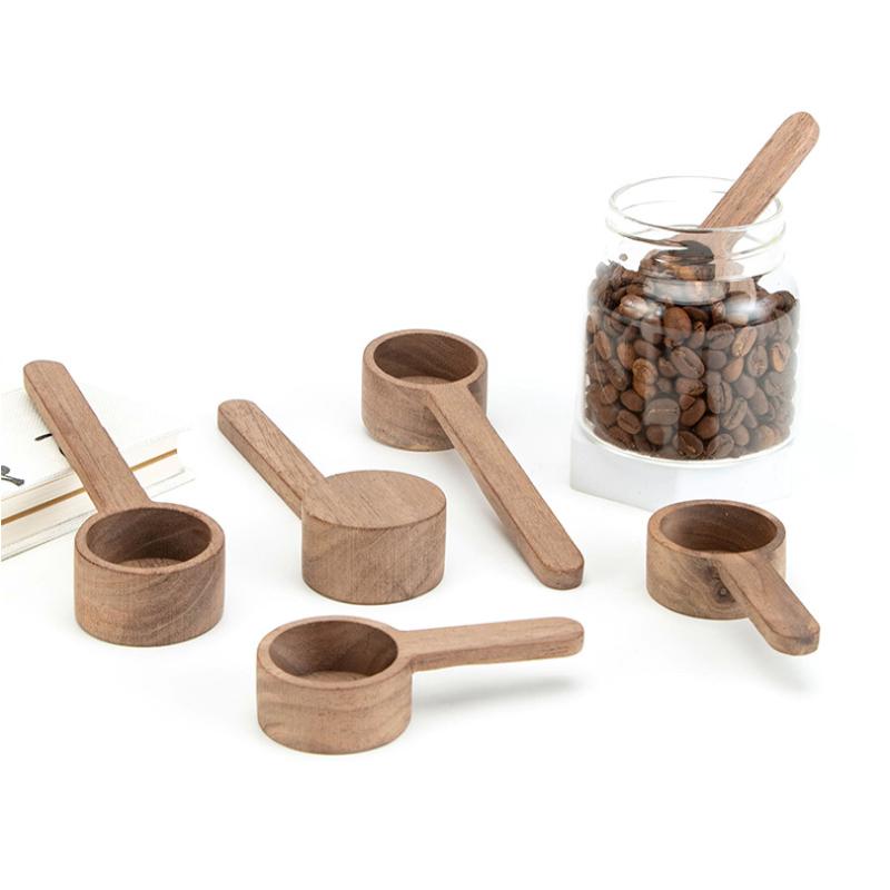 Wooden Coffee Measuring Spoon  - Vintage Collectible Spoons reseña y precio