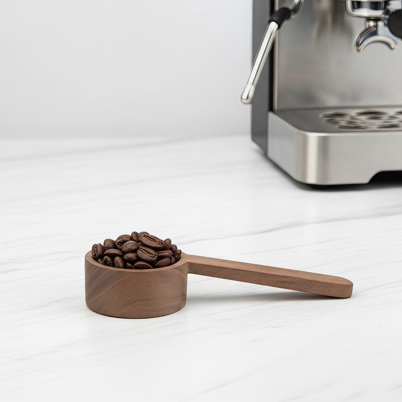 Wooden Coffee Measuring Spoon  - Vintage Collectible Spoons reseña y precio