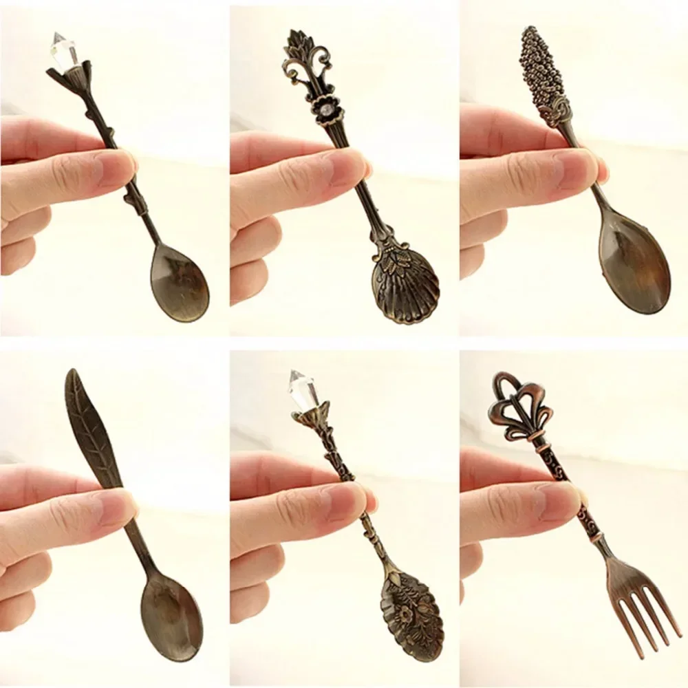 6pcs Set Ice Cream Spoon Jam S - Vintage Collectible Spoons reseña y precio