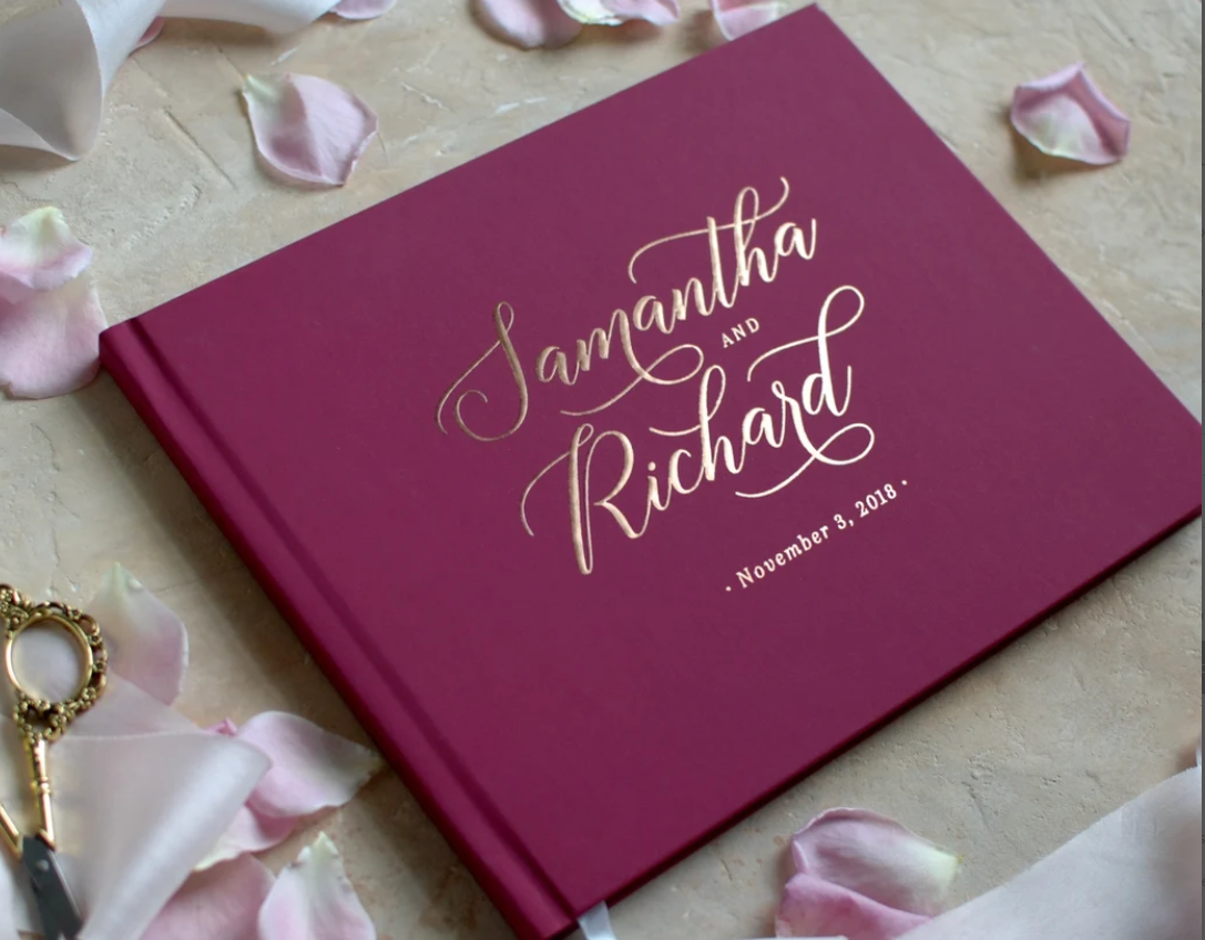 Personalized Bridal Shower Gue - Polaroid Photo Album reseña y precio