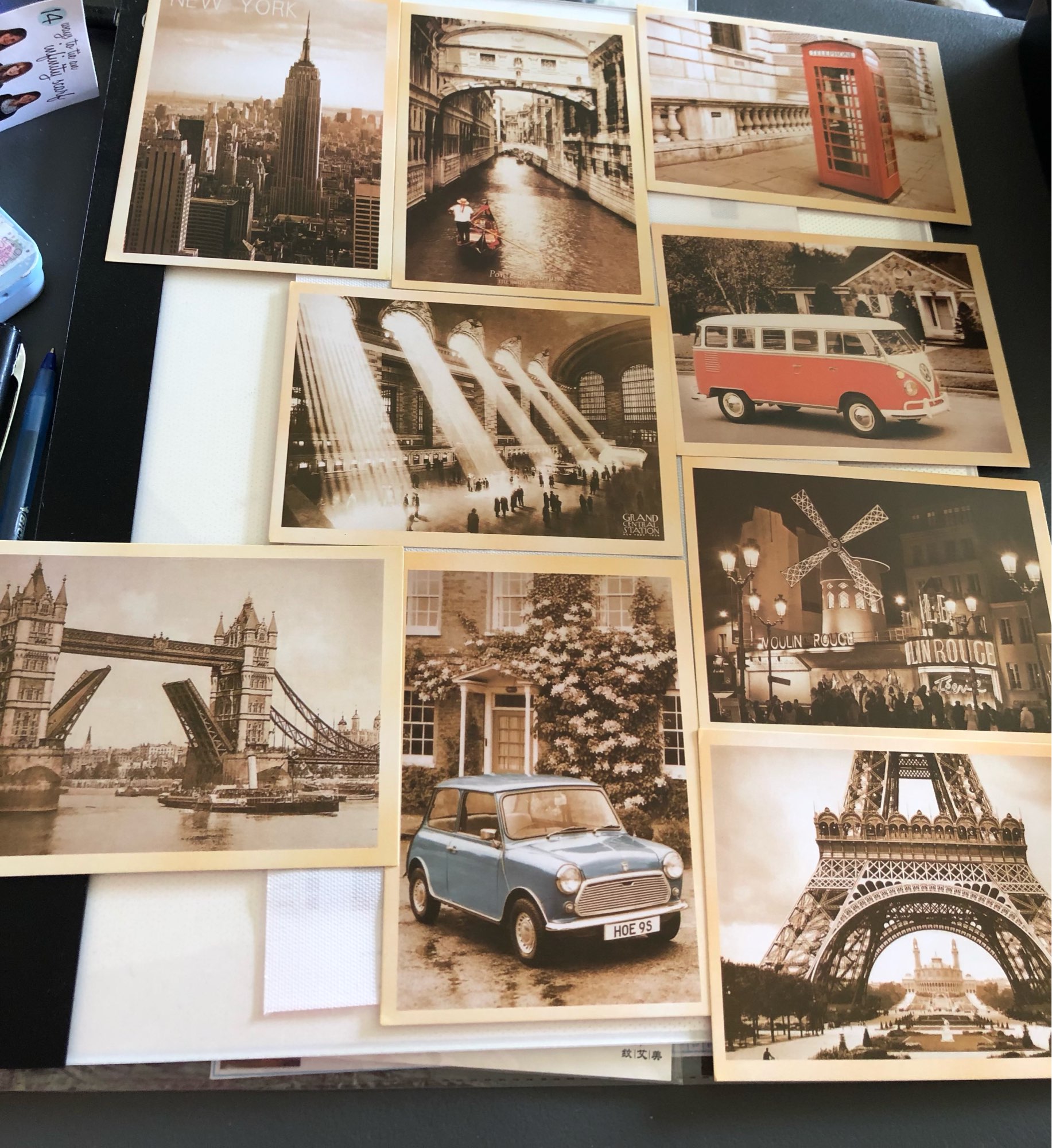 DIY Retro 32 Pcs/bag Vintage F - Collectible Vintage Greeting Cards reseña y precio