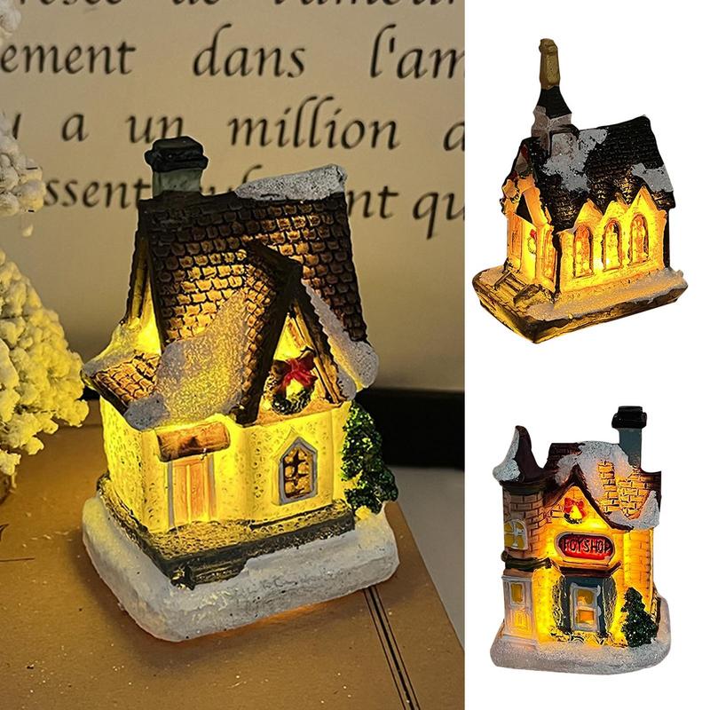 Christmas Village Houses Vinta - Collectible Vintage Lamps reseña y precio
