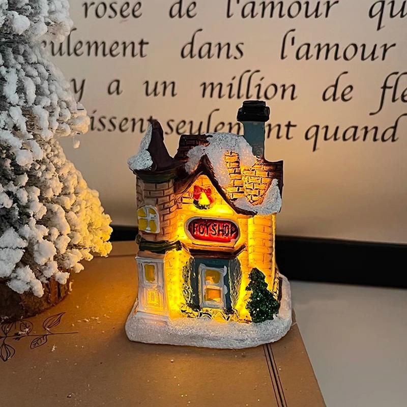 Christmas Village Houses Vinta - Collectible Vintage Lamps reseña y precio