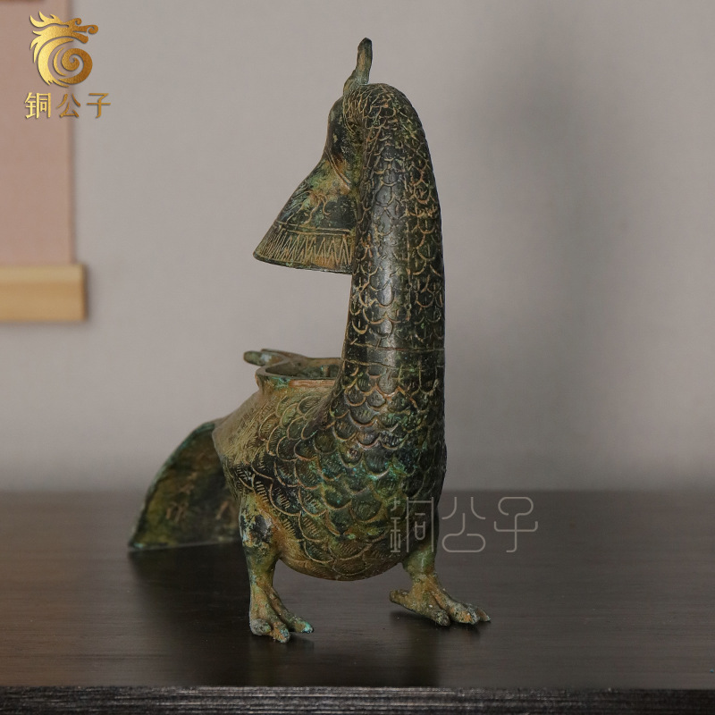 Long-Tailed Phoenix Bird Lamp  - Collectible Vintage Lamps reseña y precio