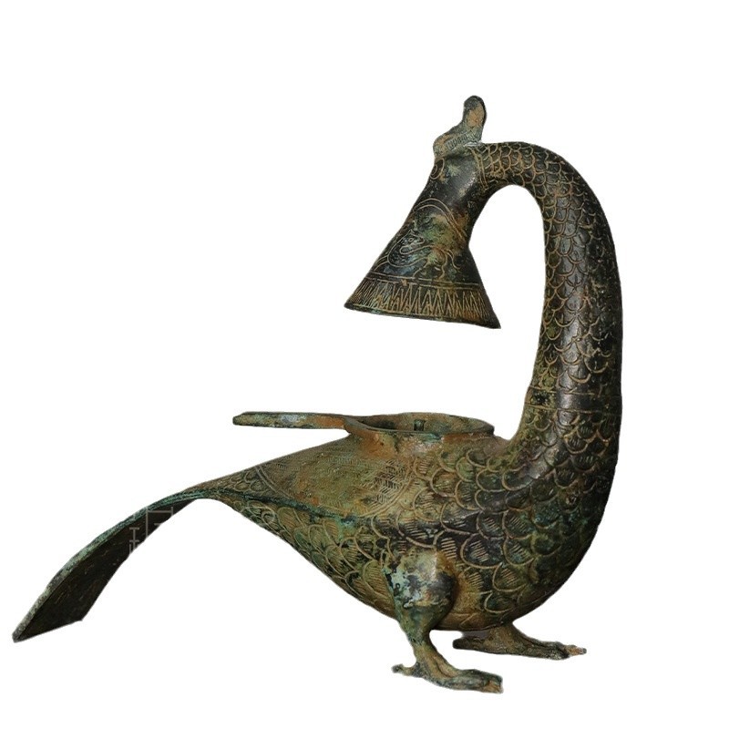 Long-Tailed Phoenix Bird Lamp  - Collectible Vintage Lamps reseña y precio