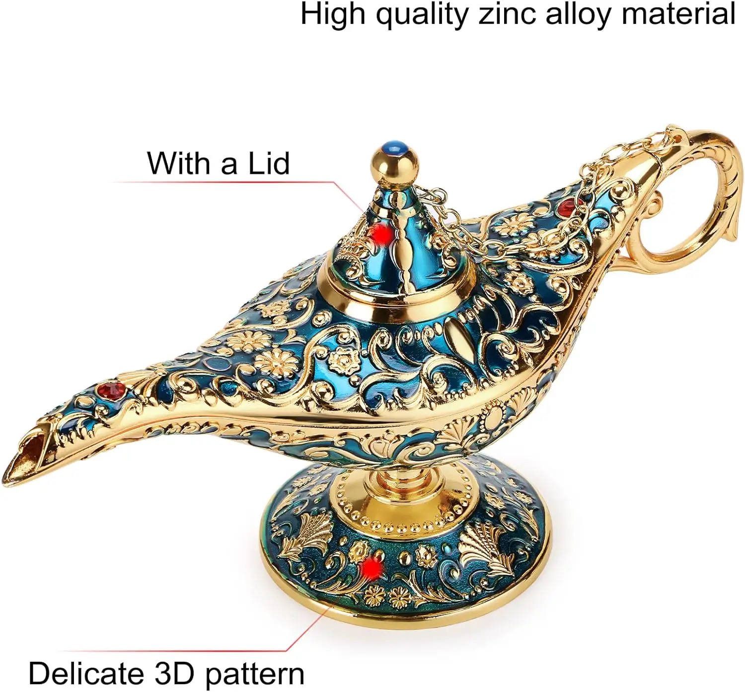 Vintage Magical Legend Aladdin - Collectible Vintage Lamps reseña y precio