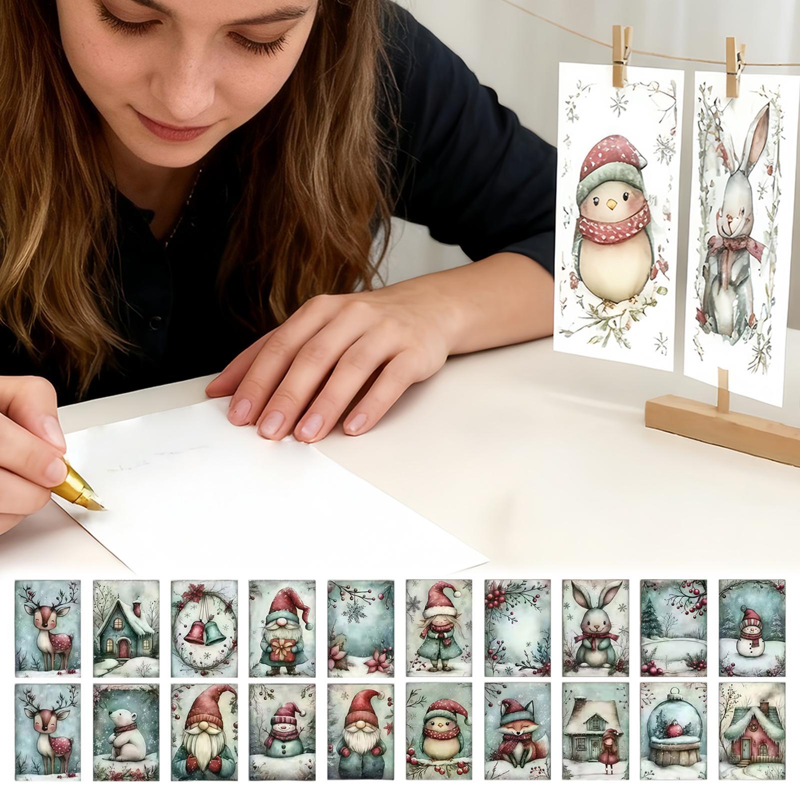 Christmas Greeting Card 20-Pie - Collectible Vintage Greeting Cards reseña y precio