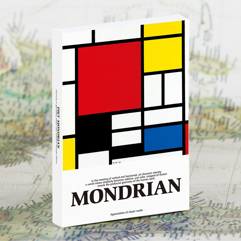 30Sheets Vintage Piet Mondrian - Collectible Vintage Greeting Cards reseña y precio