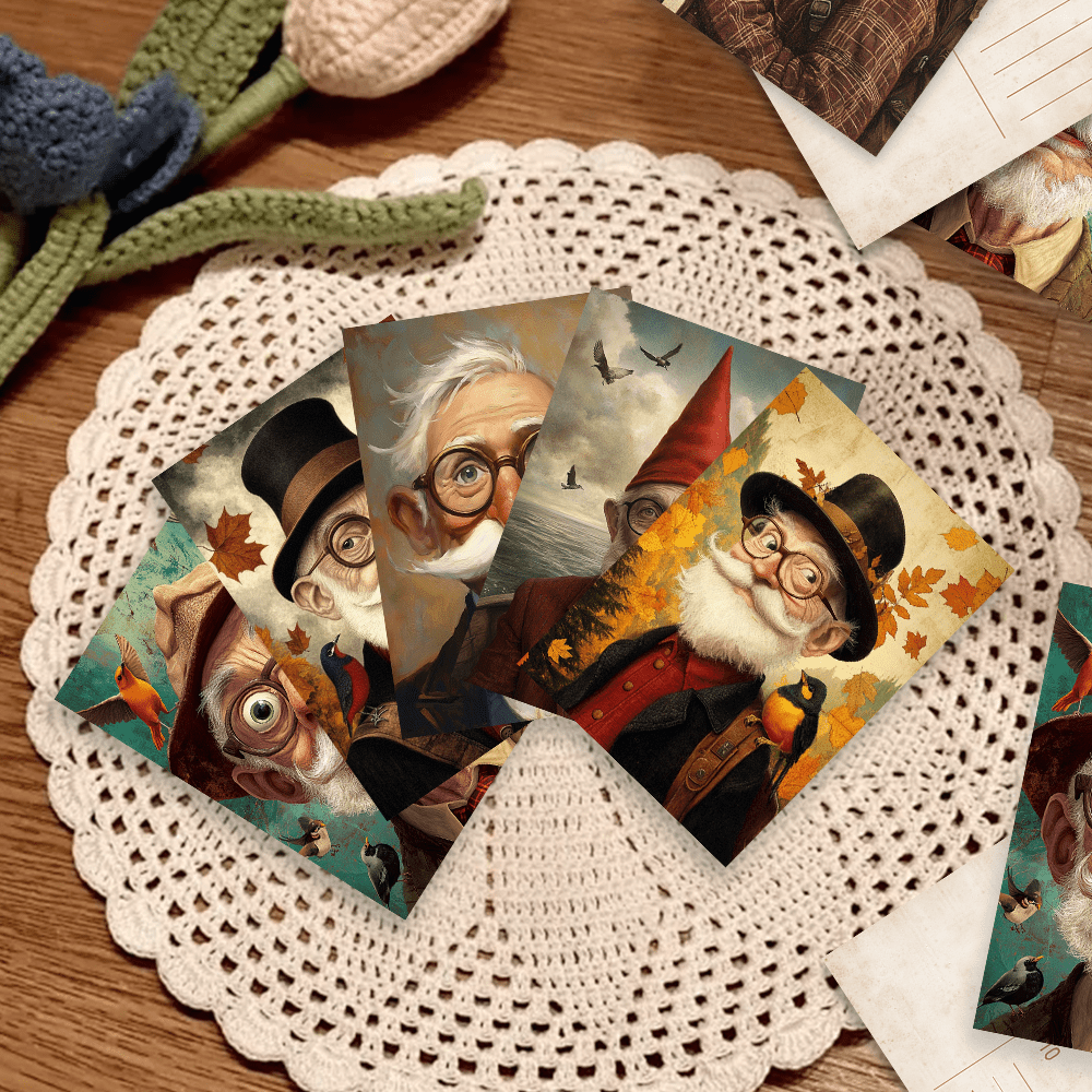 32pcs, vintage cute grandpa, p - Collectible Vintage Greeting Cards reseña y precio