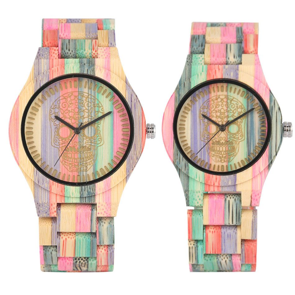Vintage Stylish Colorful Bambo - Vintage Collectible Watches reseña y precio