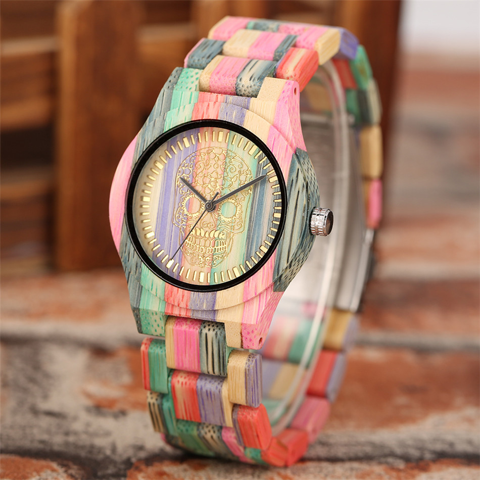 Vintage Stylish Colorful Bambo - Vintage Collectible Watches reseña y precio