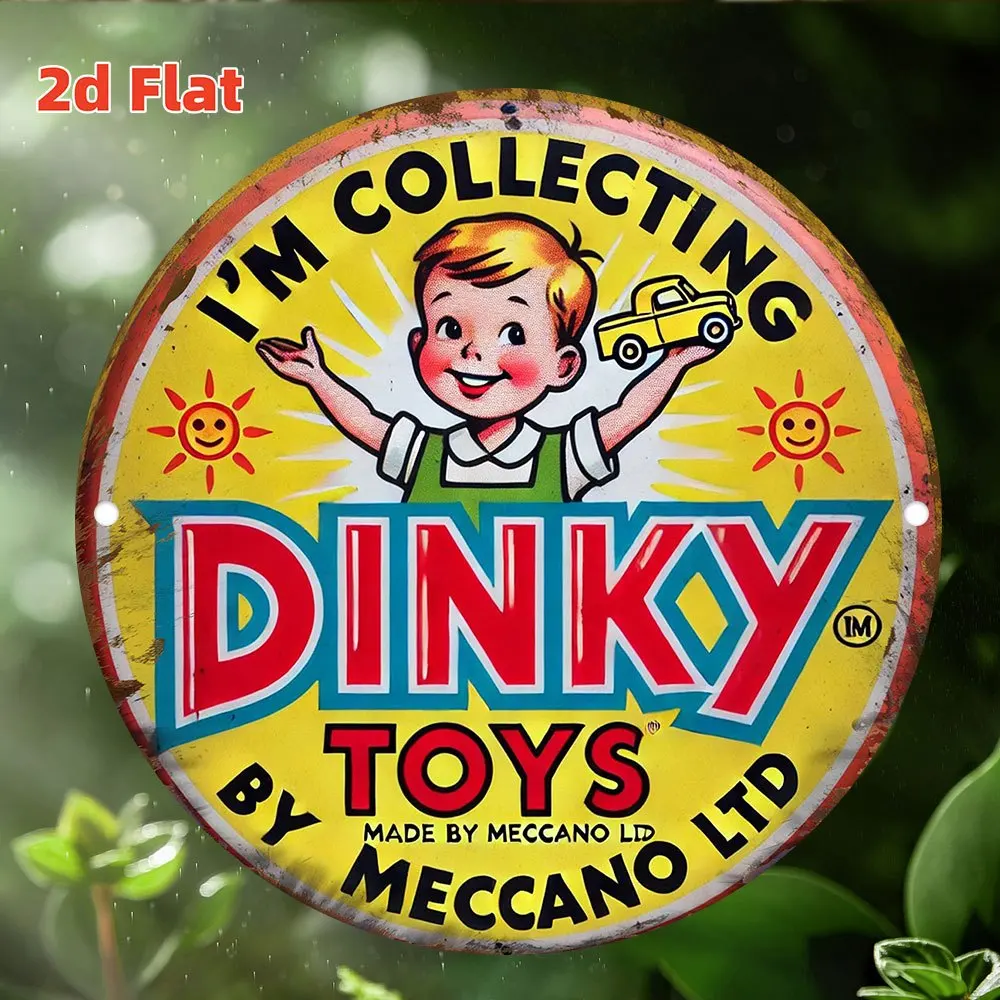 High Definition Metal Tin Sign - Vintage Toys Collector reseña y precio