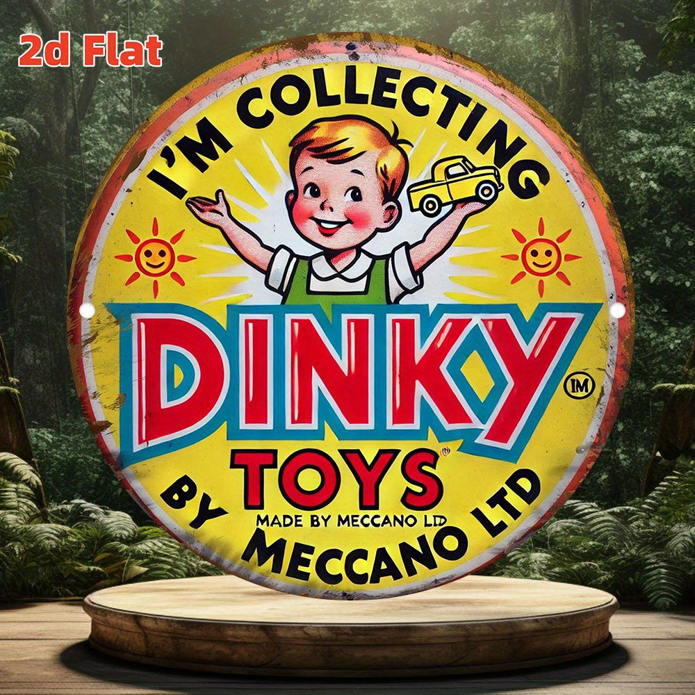 High Definition Metal Tin Sign - Vintage Toys Collector reseña y precio