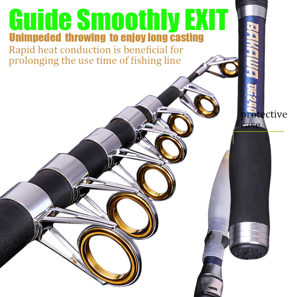 1.8M-2.7M Telescopic Spinning  - Developing Tank Reel reseña y precio