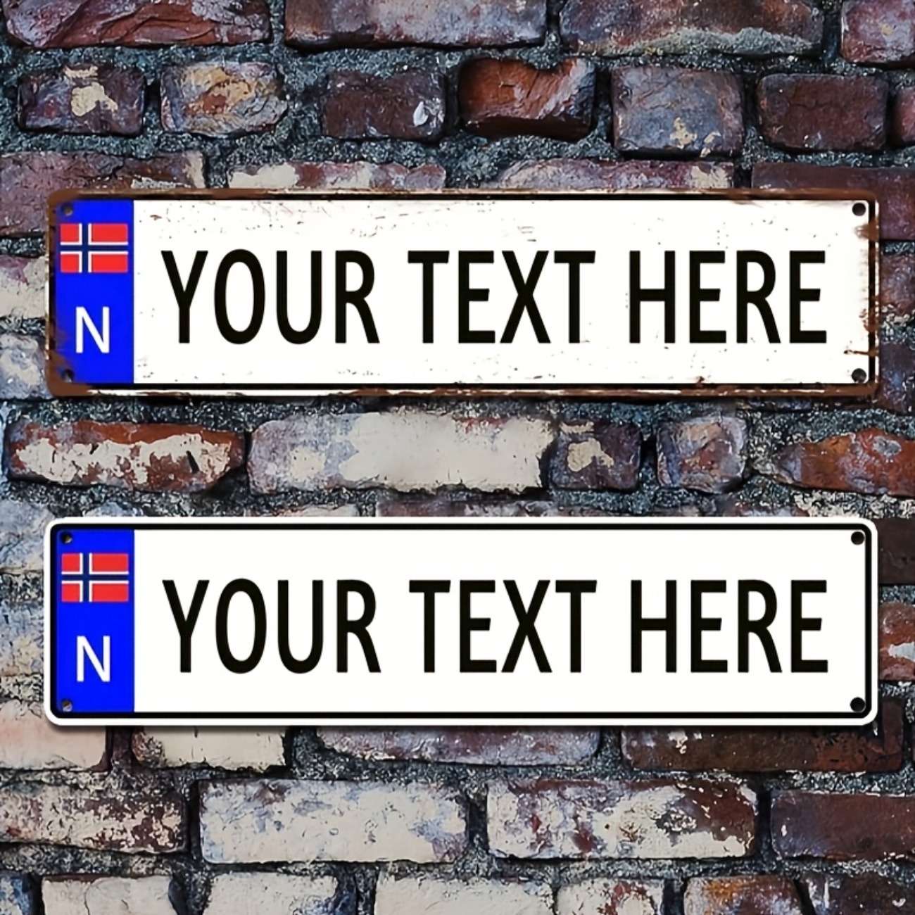 Personalized Custom Norwegian  - Vintage Collector reseña y precio