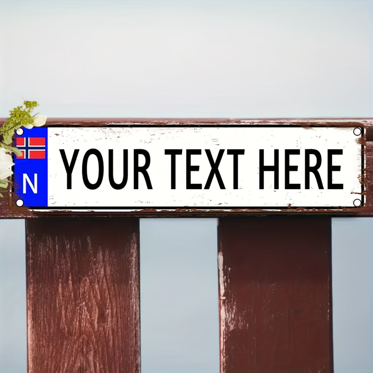 Personalized Custom Norwegian  - Vintage Collector reseña y precio