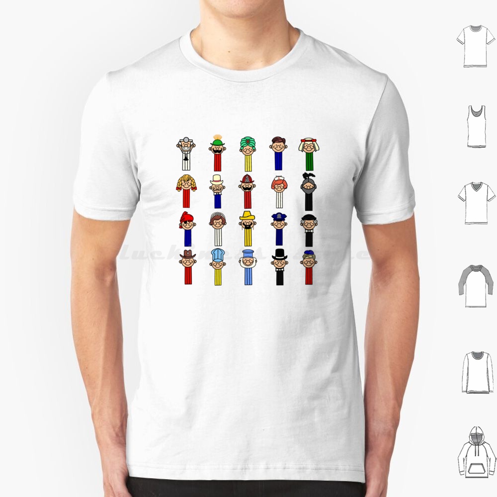 Pal Pattern T Shirt Big Size 1 - Vintage Toys Collector reseña y precio
