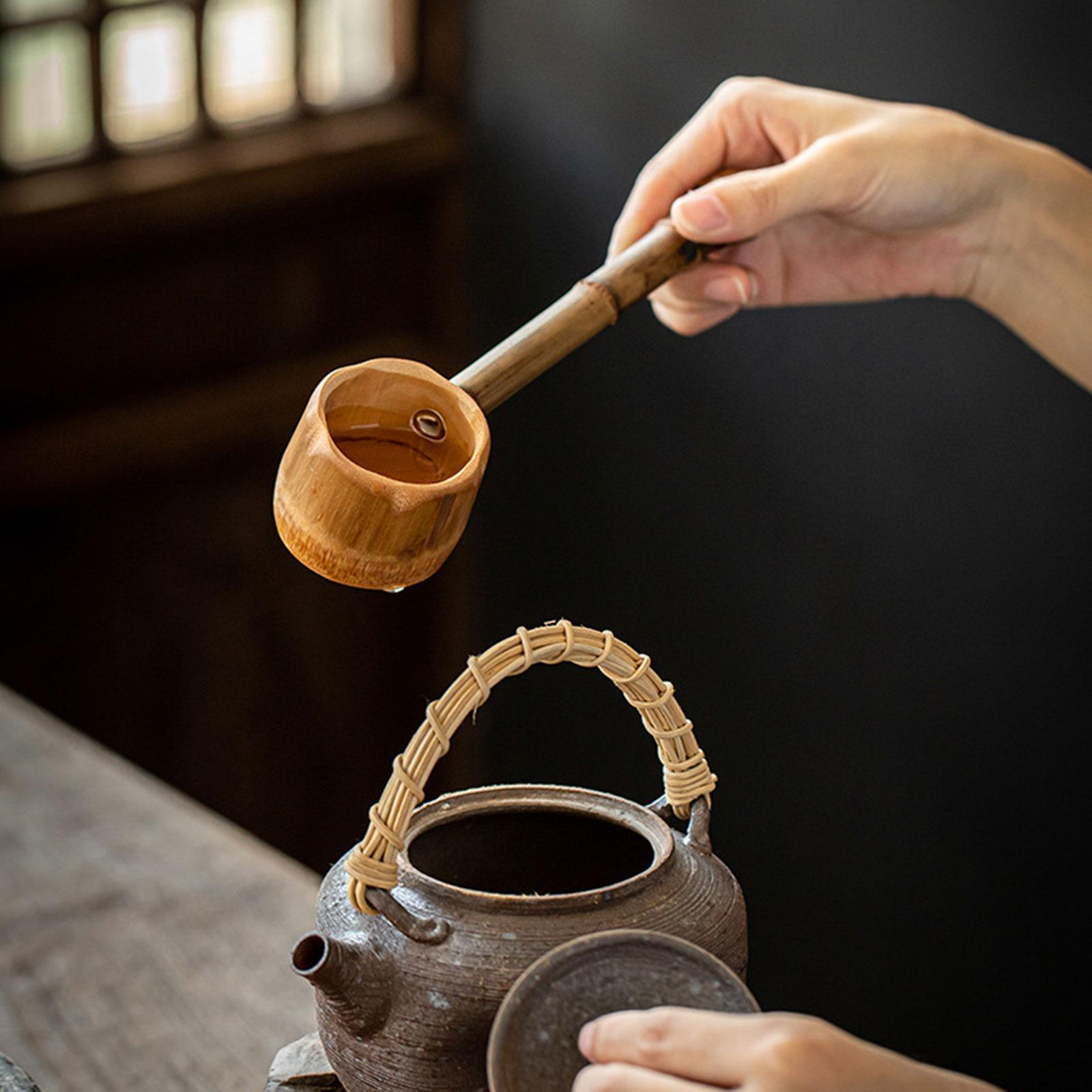 Bamboo Water Ladle Collectible - Vintage Collectible Spoons reseña y precio