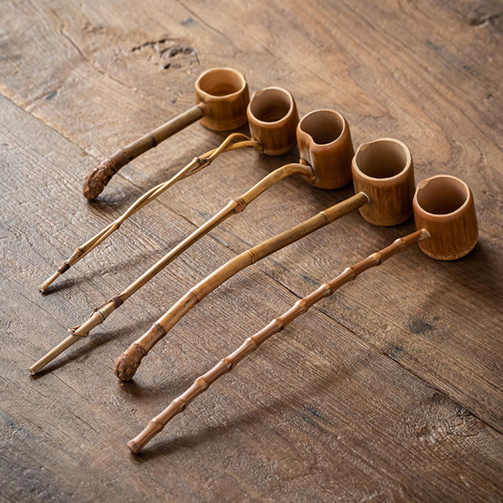 Bamboo Water Ladle Collectible - Vintage Collectible Spoons reseña y precio