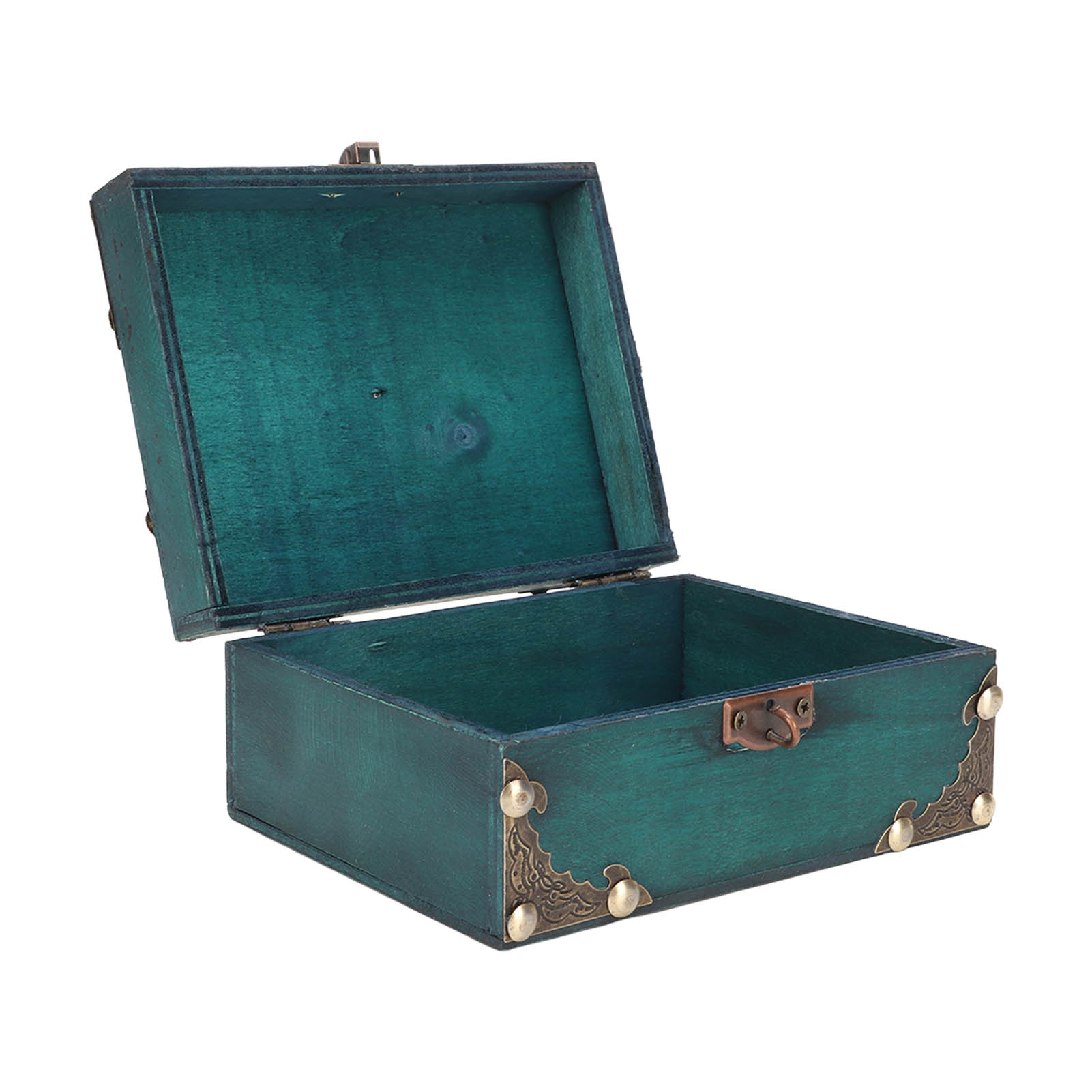 Wooden Jewelry Storage Case wi - Vintage Collectible Items reseña y precio