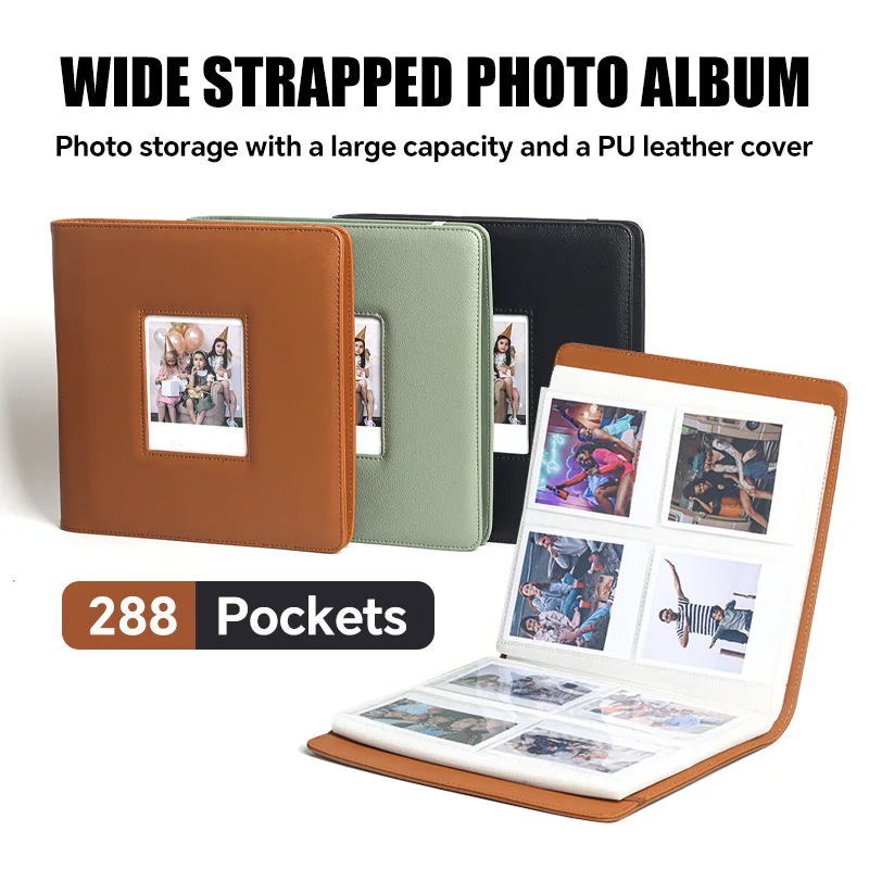 288 Pockets Large Instant Phot - Polaroid Photo Album reseña y precio