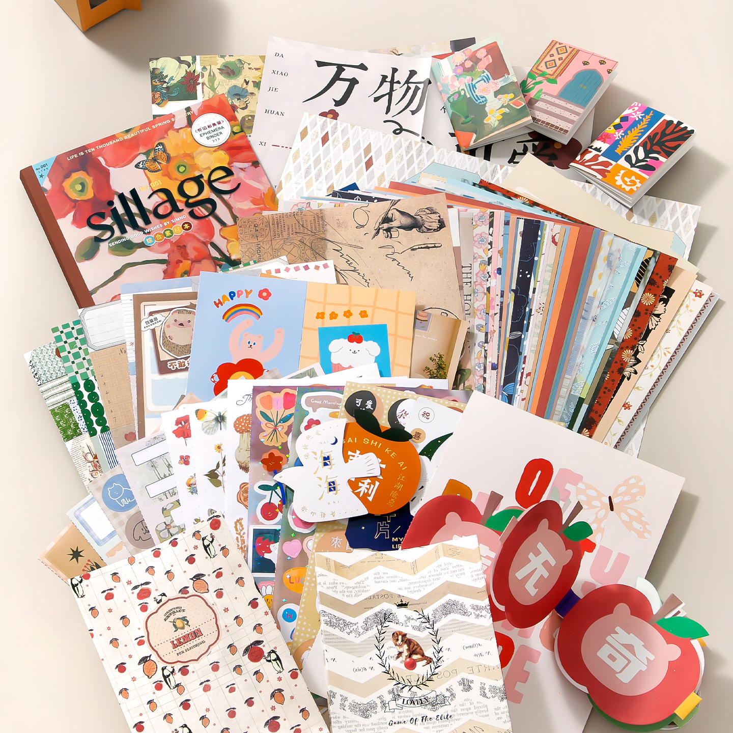 64 sheets Vintage style with n - Vintage Collectible Books reseña y precio