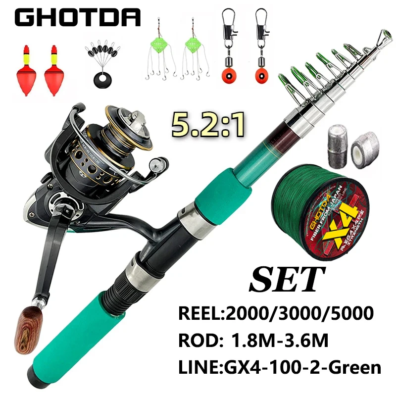 Portable Sea Fishing Rod Reel  - Developing Tank Reel reseña y precio