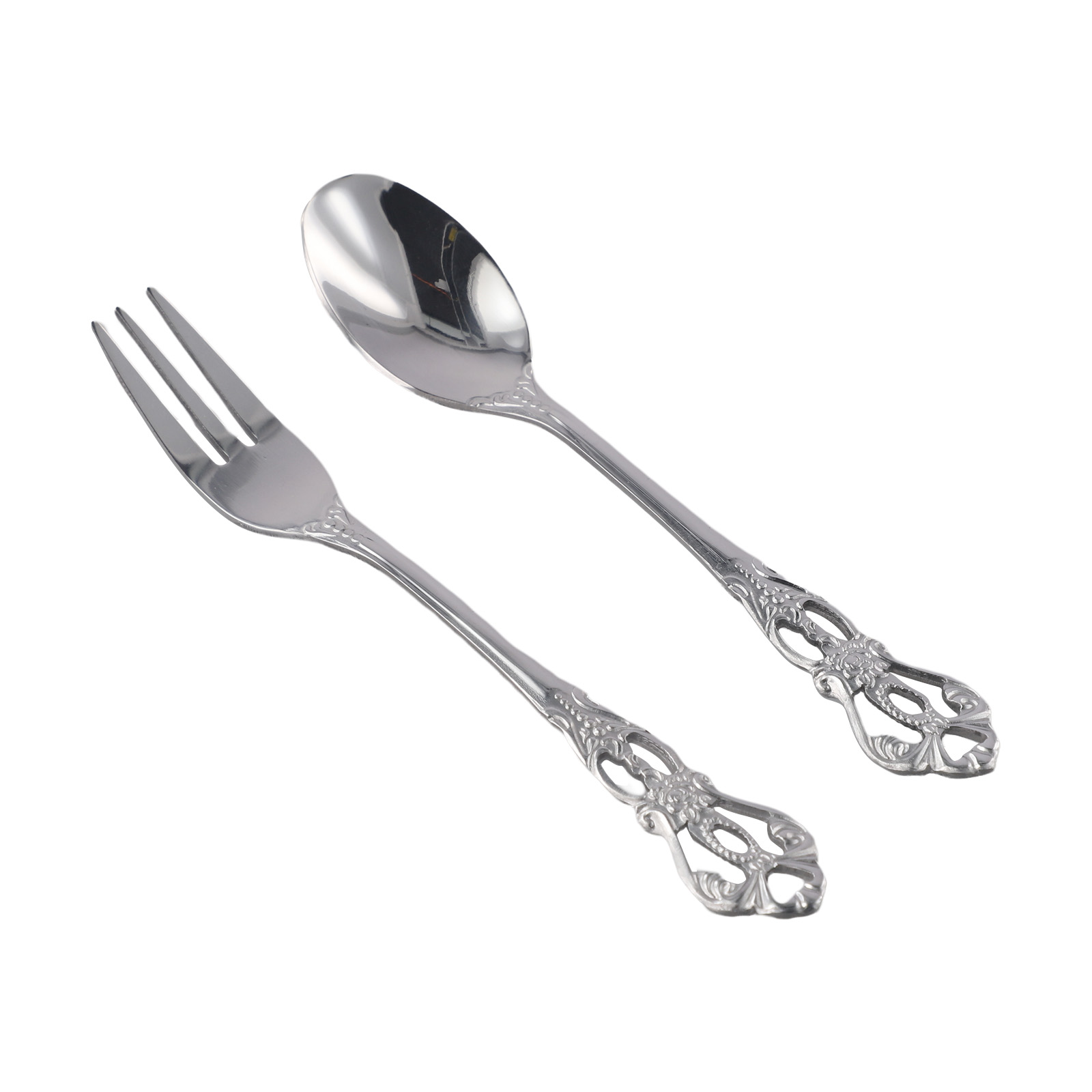 1 Pair Vintage Spoons Fork Min - Vintage Collectible Spoons reseña y precio