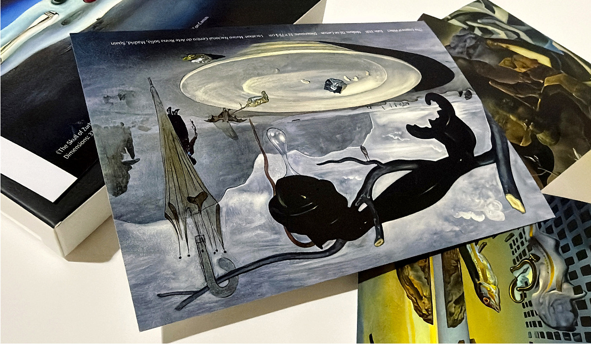 30Sheets Salvador Dalí Oil Pai - Collectible Vintage Greeting Cards reseña y precio