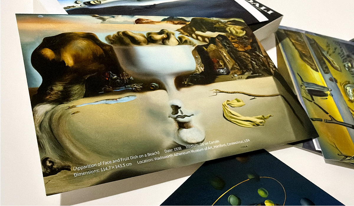 30Sheets Salvador Dalí Oil Pai - Collectible Vintage Greeting Cards reseña y precio