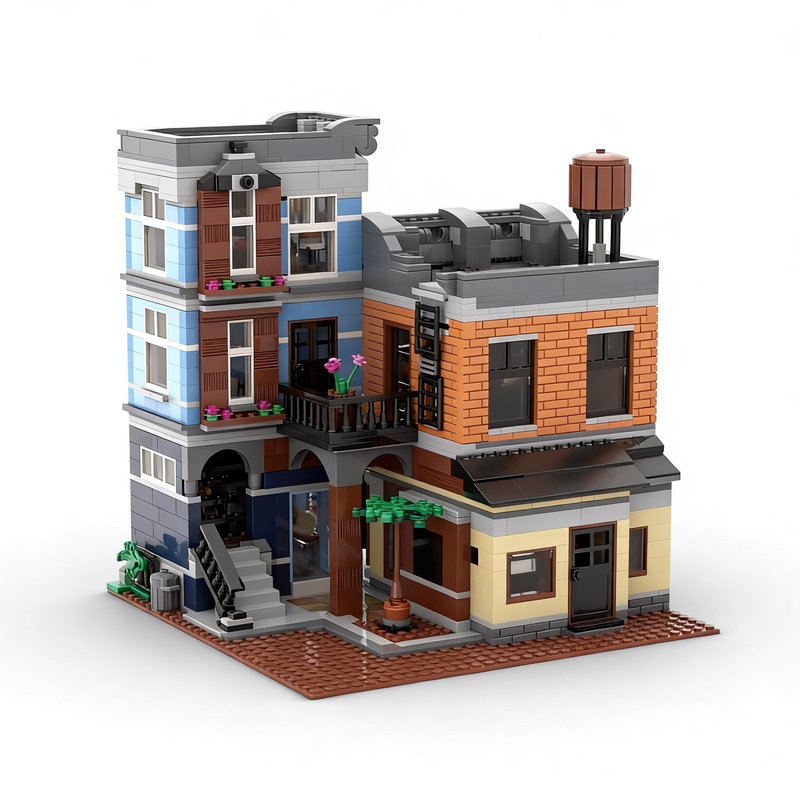 2177Pcs Vintage City Detective - Vintage Toys Collector reseña y precio