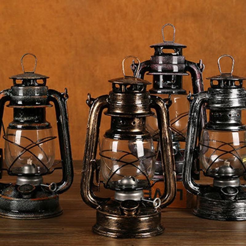 62KD Vintage Metal Oil Lamp Po - Collectible Vintage Lamps reseña y precio